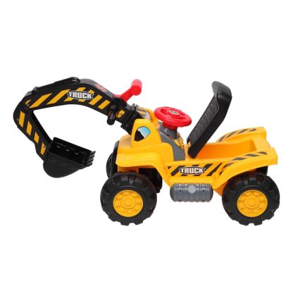 [US Warehouse] Kids Children Ride On Car Excavator Toy without Power (Yellow) - Image 2