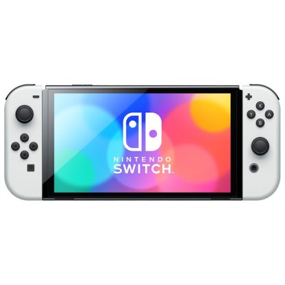 [HK Warehouse] Nintendo Switch OLED Model Game Console 64GB 7 inch Colorful Screen Console (White) - Image 2