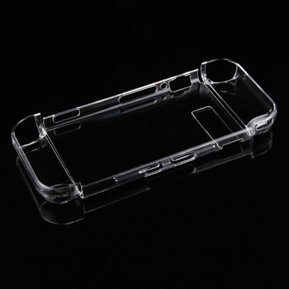 For Nintendo Switch Game Console Hard Plastic Crystal Case Cover Protector Back Case(Transparent) - Image 2