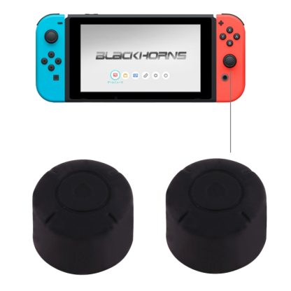 2 PCS for Nintendo Switch Game Button Silicone Caps Protective Cover,Random Color Delivery