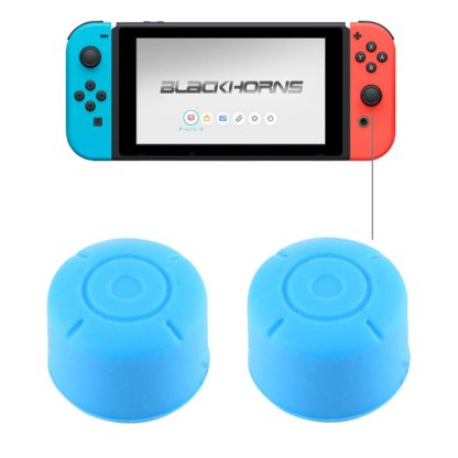 2 PCS for Nintendo Switch Game Button Silicone Caps Protective Cover,Random Color Delivery