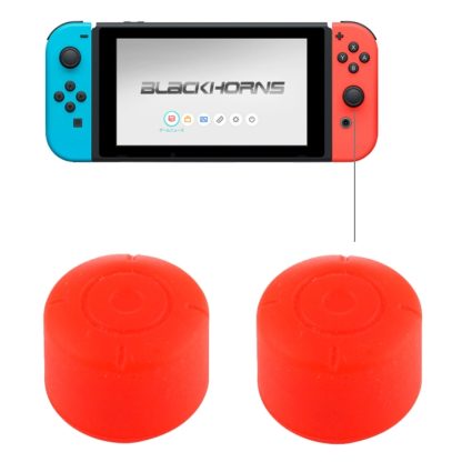 2 PCS for Nintendo Switch Game Button Silicone Caps Protective Cover,Random Color Delivery