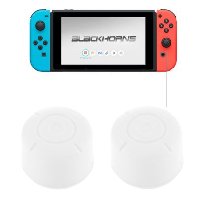 2 PCS for Nintendo Switch Game Button Silicone Caps Protective Cover,Random Color Delivery