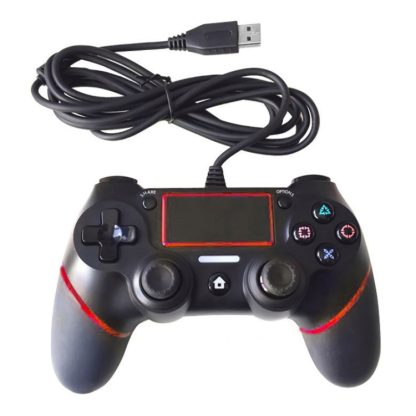 Wired Game Controller for Sony Playstation PS4(Red) - Image 2