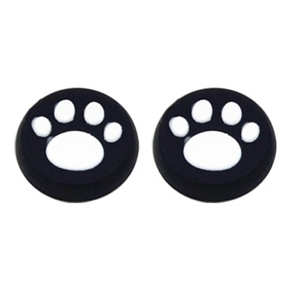 4 PCS Cute Cat Paw Silicone Protective Cover for PS4 / PS3 / PS2 / XBOX360 / XBOXONE / WIIU Gamepad Joystick(White) - Image 2