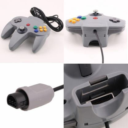 For Nintendo N64 Wired Game Controller Gamepad(Gold) - Image 3