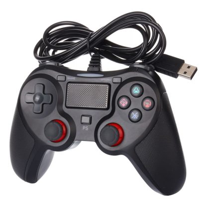 Console Vibration Wired Game Controller for PS4