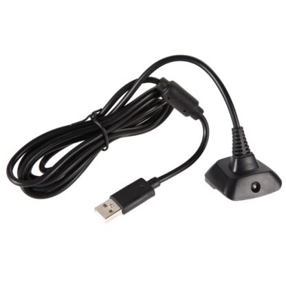 XBOX360 1.5m Wireless Controller Charging Cable with Magnetic for XBOX360(Black) - Image 3