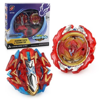 XD168-7J 2 In1 Explosive Gyroscope Disk Athletic Battle Set Gyroscope Toys - Image 2