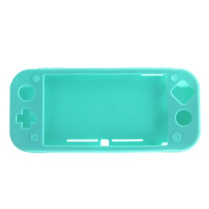 IPLAY Game Host Silicone Full Coverage Protective Case with Screen Protector for Switch Lite(Mint Green)