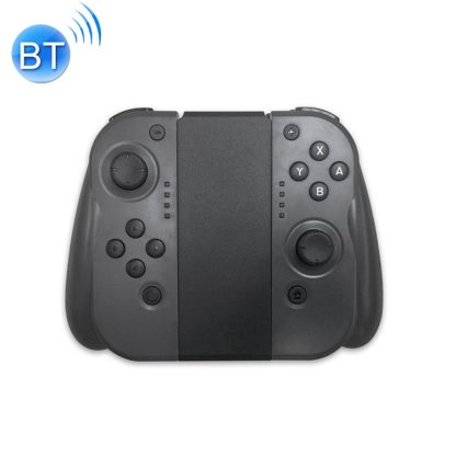 Left and Right Wireless Bluetooth Game Controller Gamepad for Switch Joy-Con(Black Grey)