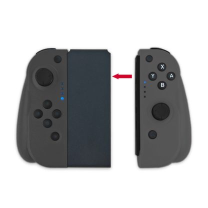 Left and Right Wireless Bluetooth Game Controller Gamepad for Switch Joy-Con(Black Grey) - Image 2