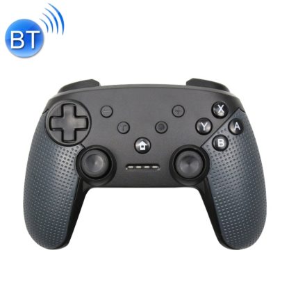 Wireless Bluetooth Game Controller Gamepad for Switch Pro, Support Turbo Function(Black)