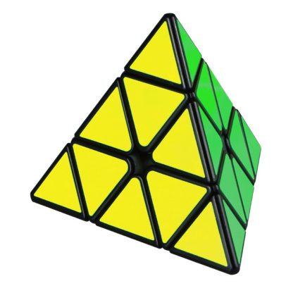 Moyu QIYI M Series Magnetic Speed Magic Cube Pyramid Cube Puzzle Toys (Black) - Image 2