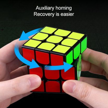 Moyu QIYI M Series Magnetic Speed Magic Cube Pyramid Cube Puzzle Toys (Black) - Image 3