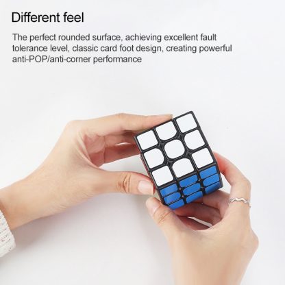 Moyu Mr. M Series Magnetic Cube Twisty Puzzle Toy Three Layers Cube Puzzle Toys (Black) - Image 3