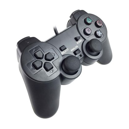 Double Vibration Joypad Wired Game Controle Handle For PS2 - Image 3