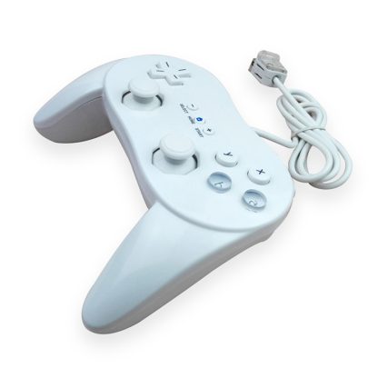 Classic Wired Game Controller Gaming Remote For Nintendo Wii(White) - Image 3