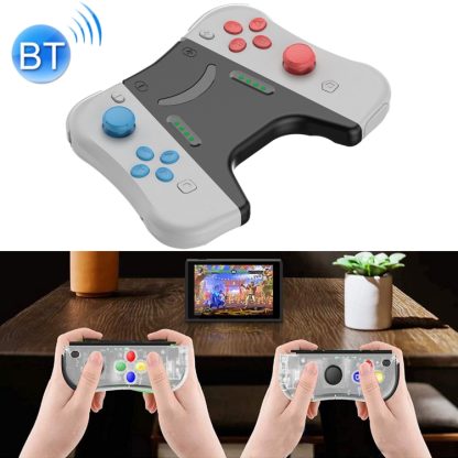 SP-5088ZJ For Switch Joy-con Left and Right Wireless Bluetooth GamePad Game Handle Controller(Light Grey)