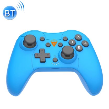 For Switch Lite Mini Wireless Bluetooth GamePad Game Handle Controller(Blue)