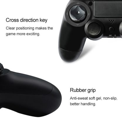 For PS4 Wireless Bluetooth Game Controller Gamepad with Light, US Version(Rose Gold) - Image 3