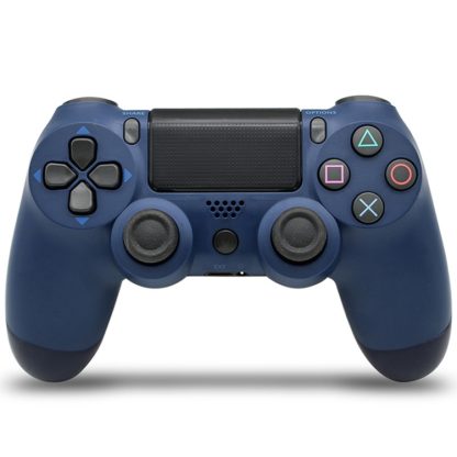 Wireless Bluetooth Game Handle Controller with Lamp for PS4, EU Version(Dark Blue) - Image 2