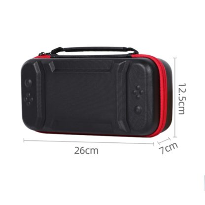 Portable EVA Storage Bag Protective Case Handbag with Holder Function for Nintendo Switch Console, Size: 26x12.5x7cm(Bla - Image 2