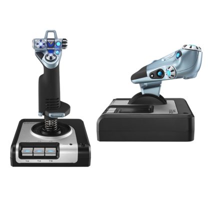 Logitech G Saitek X52 Flight Control Game Throttle Joystick Handle Controller - Image 2