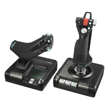 Logitech G Saitek X52 Pro Flight Control Game Throttle Joystick Handle Controller