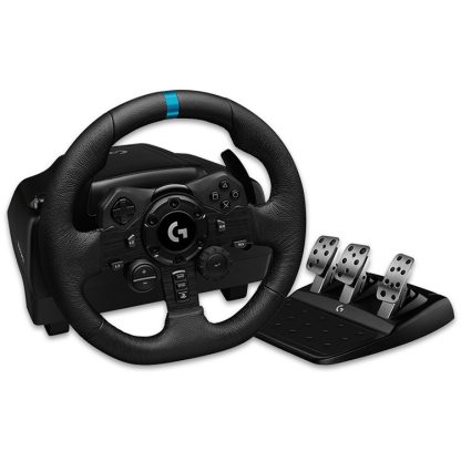 Logitech G923 Game Racing Steering Wheel Pedal Shift Lever for PS5 / PS4 / PC