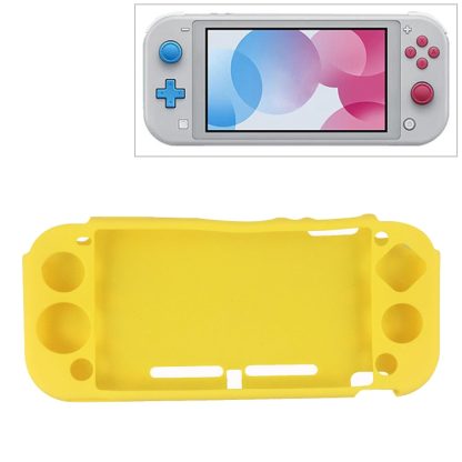 Non-slip Silicone Full Coverage Protective Case for Switch Lite(Yellow)