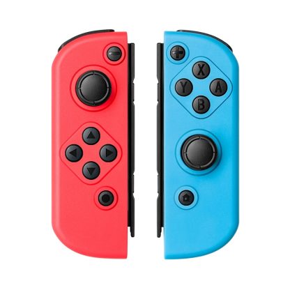 Left and Right Bluetooth Wireless Joypad Gamepad Game Controller for Switch(Blue + Red) - Image 2