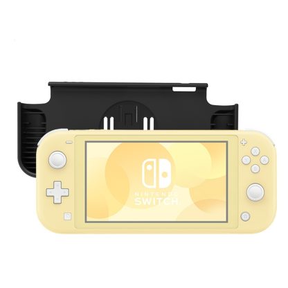 Shockproof TPU Protective Case with Holder & Double Card Slots for Switch Lite