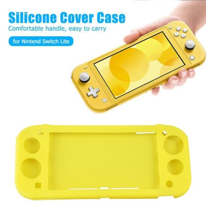 Non-slip Silicone Full Coverage Protective Case for Switch Lite(Blue) - Image 3