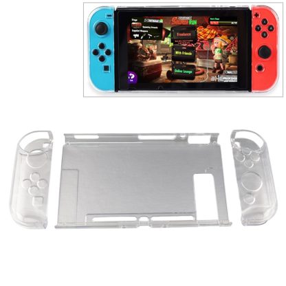 Split Style Non-slip Silicone Protective Case for Switch Lite(White)