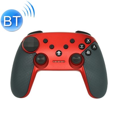 Bluetooth Wireless Joypad Gamepad Game Controller for Switch / PC(Red)