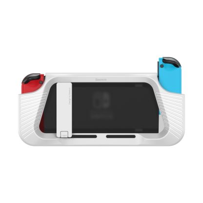 Baseus GS02 2 In 1 TPU Shock-resistant Bracket Protective Case with Holder for Switch(Grey) - Image 2