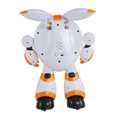 JJR/C R14 Children Intelligent Early Education Robot Learning Story Machine with Remote Control, Support Touch Mode(Oran - Image 3