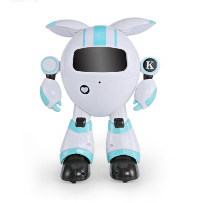 JJR/C R14 Children Intelligent Early Education Robot Learning Story Machine with Remote Control, Support Touch Mode(Blue - Image 2