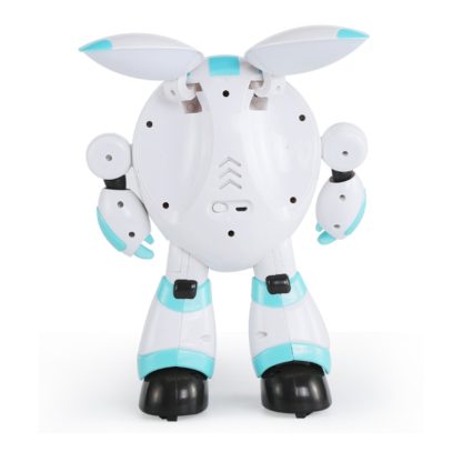 JJR/C R14 Children Intelligent Early Education Robot Learning Story Machine with Remote Control, Support Touch Mode(Blue - Image 3