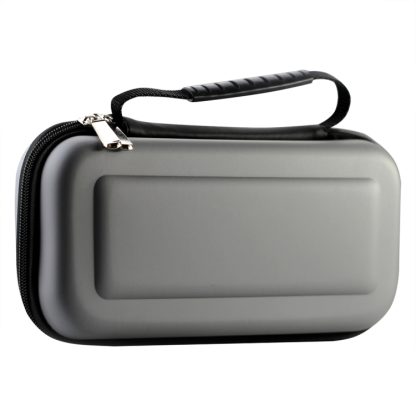 Portable EVA Storage Bag Handbag Protective Box for Nintendo Switch(Silver Grey)