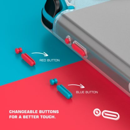 MOBAPAD For Nintendo Switch Shockproof Frosted TPU Full Coverage Protective Case(White) - Image 3