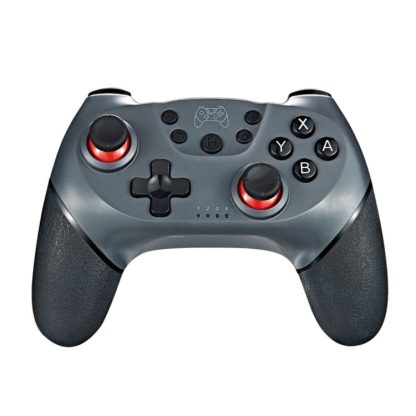 6-axis Bluetooth Joypad Gamepad Game Controller for Switch Pro(Grey)