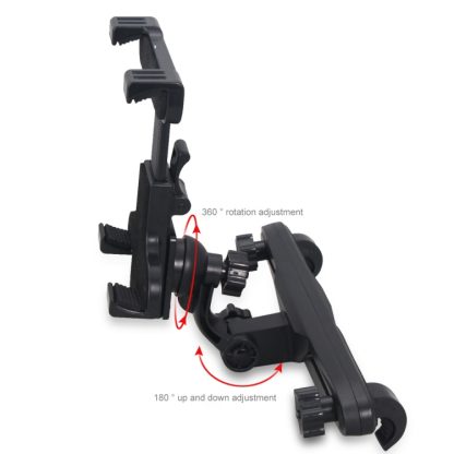 OIVO 360 Degree Rotation Car Mount Bracket Back Car Seat Holder for Nintendo Switch Host(Black) - Image 3