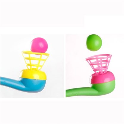 50 PCS Children Toy Suspension Blow Ball Nostalgic Toy Blowing Music Magic Hanging Ball, Random Color Delivery - Image 2