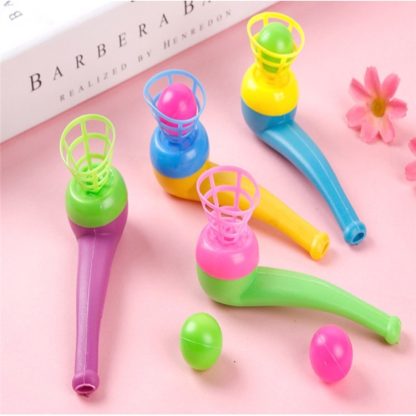 50 PCS Children Toy Suspension Blow Ball Nostalgic Toy Blowing Music Magic Hanging Ball, Random Color Delivery - Image 3