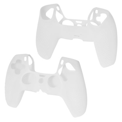 Soft Silicone Protection Case For PS5 Controller(White) - Image 2