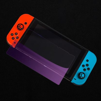 9H Purple-ray Game Machine Tempered Glass Film for Switch Lite