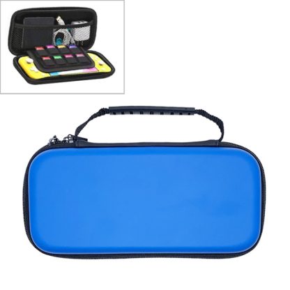 Portable EVA Game Machine Storage Bag Protective Case Handbag for Switch Lite(Blue)