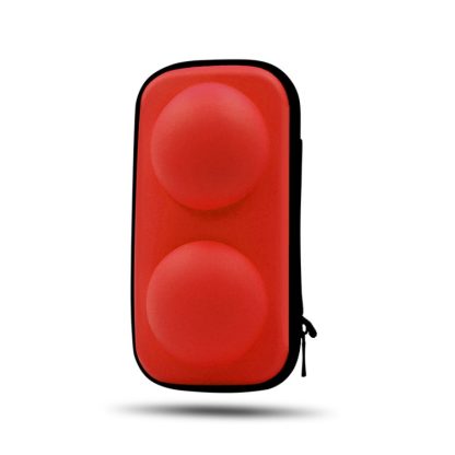 2 in 1 Portable Carrying Bag Hard EVA Zip Case for Nintendo Switch Poke Ball Plus Controller, with Keychain - Image 3